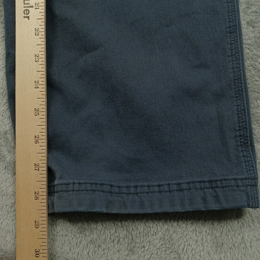 Duluth Jeans Mens 40x29‎ Gray Denim Flex Fire Hose Workwear Casual Outdoor